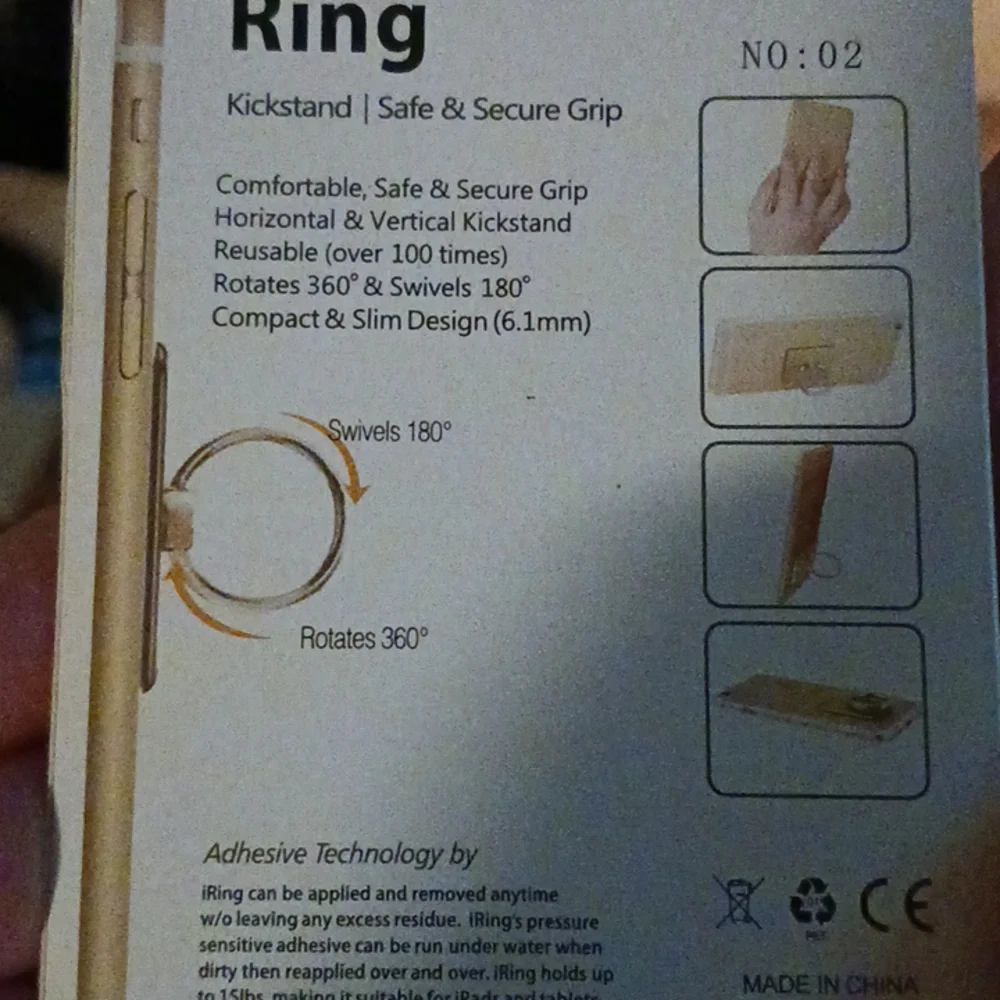 Ring for mobile phone